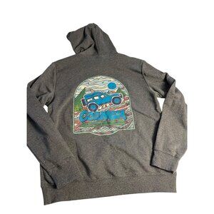 New with tag- Columbia Adventure Graphic Hoodie M  Jeep Mountain Off Road Design